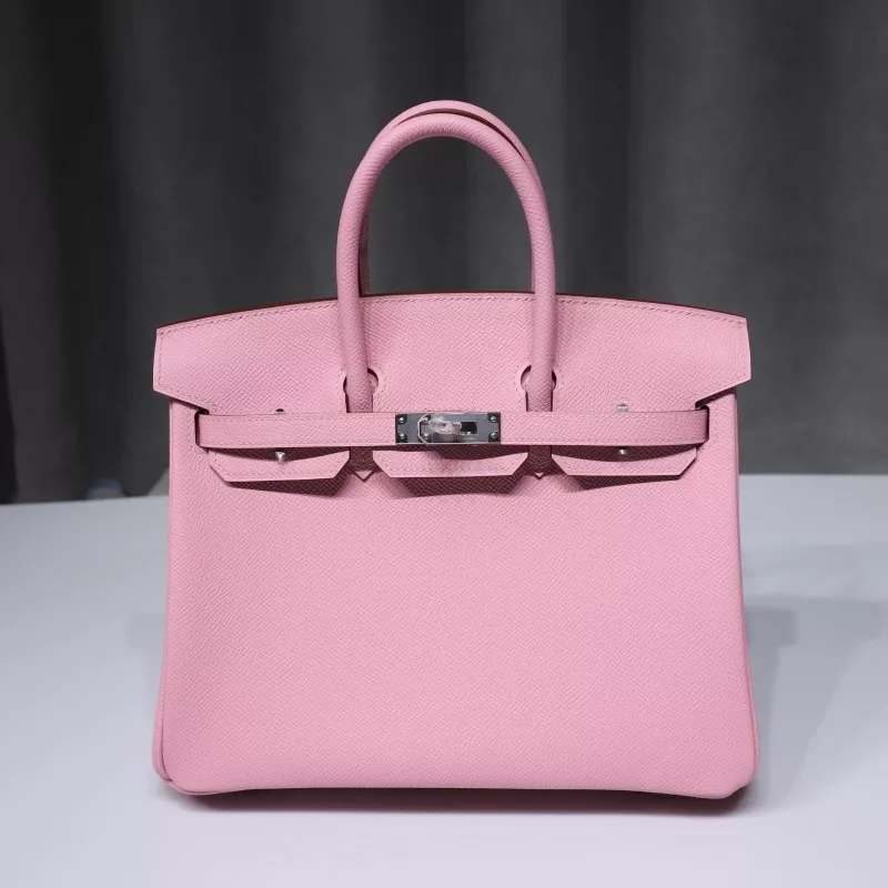 X9 mauve syIvestre Epsom Birkin 25 With PHW