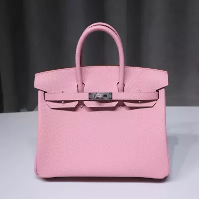 X9 mauve syIvestre Epsom Birkin 25 With PHW