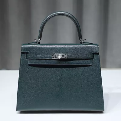 6O Vert Cypres Mysore  Kelly 25 Sellier With PHW