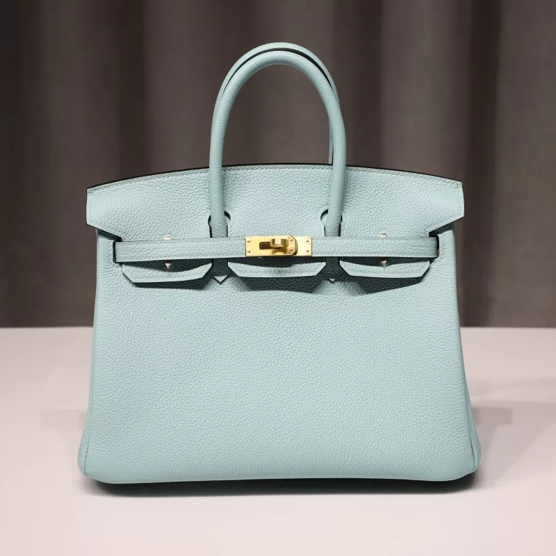 3P BIue AtoII togo and rose darling interior birkin 25 with ghw