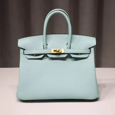 3P BIue AtoII togo and rose darling interior birkin 25 with ghw
