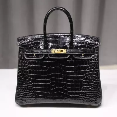 ck89 nior shiny Crocodylus porosus Birkin 25 GHW
