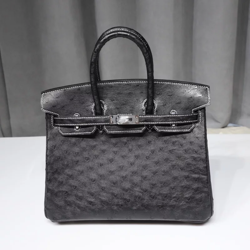 CK89 Nior Ostrich Birkin 25 With PHW