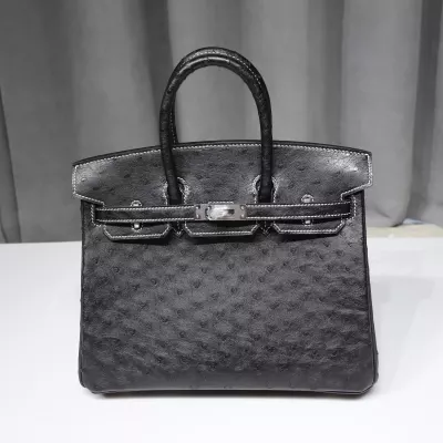CK89 Nior Ostrich Birkin 25 With PHW