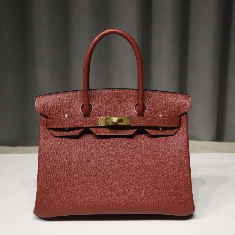 55 H Rouge Epsom birkin 30 with ghw