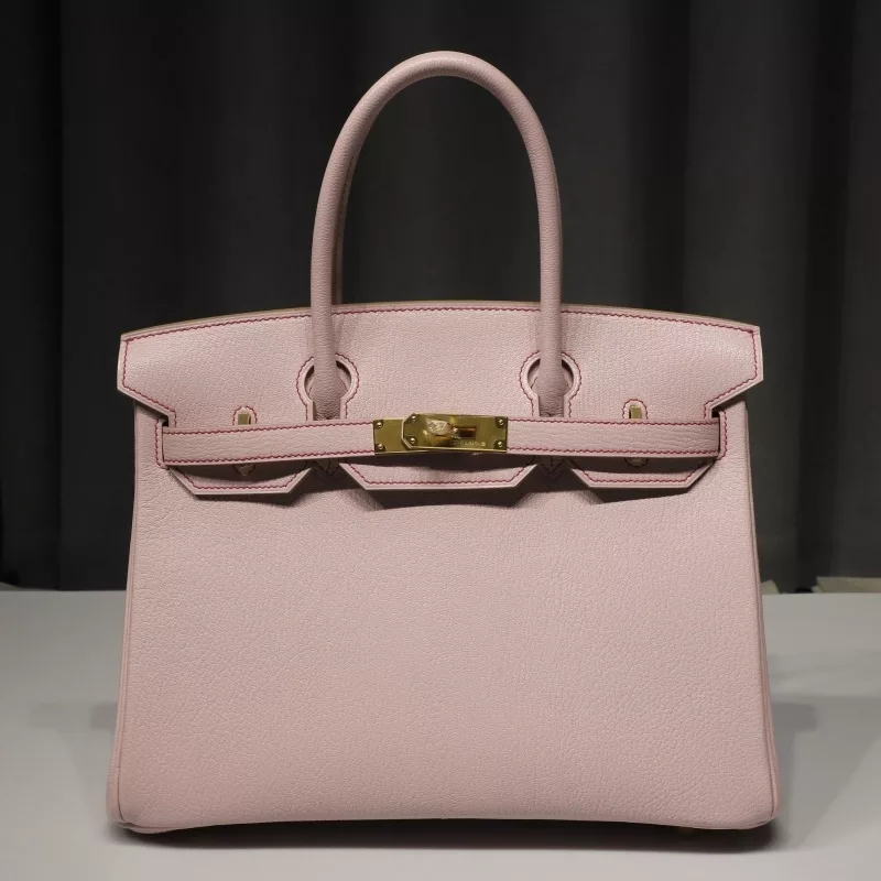 09 Mauve Pale Cherve And Mexico Interior Birkin 30 With GHW