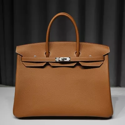 C37 GOLD Togo Birkin 40 with PHW