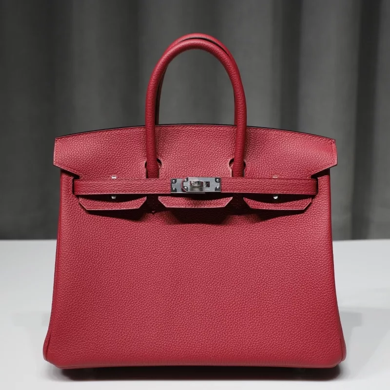 K1 Rouge Grenat Togo Birkin 25 With PHW