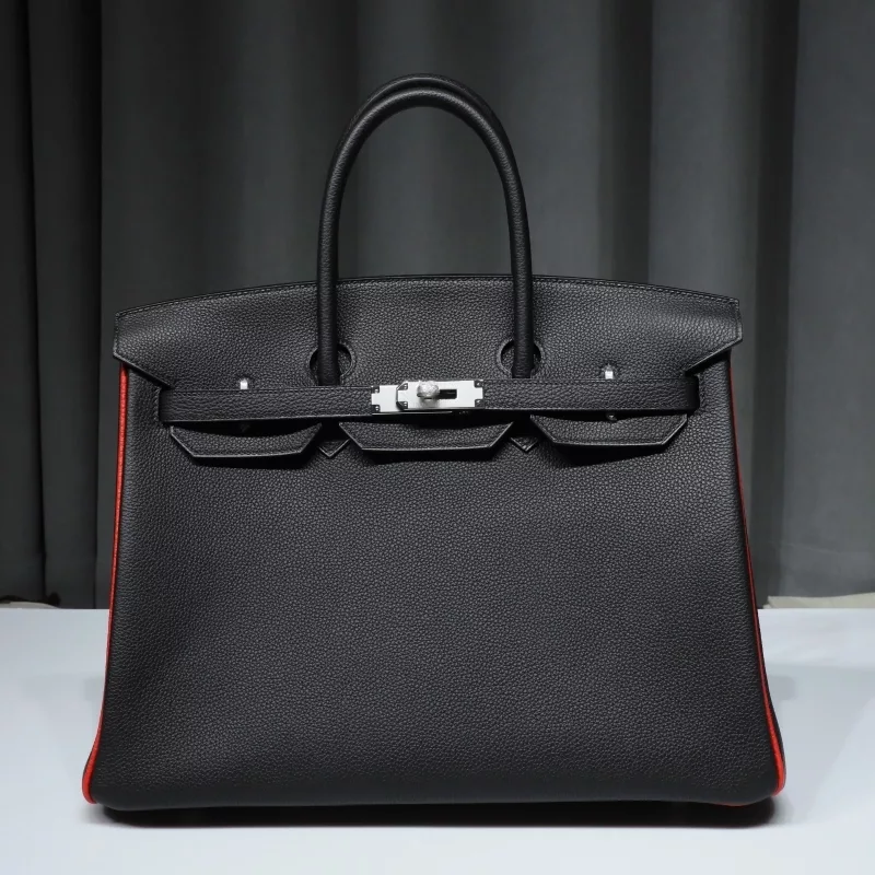 CK89 Nior Togo And S3 Rouge Coeur Interior Birkin 35 With Phw