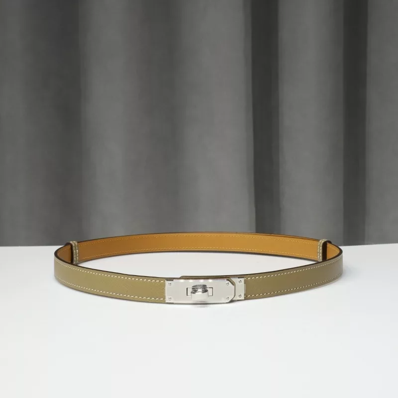 Kelly 18 Belt Etoupe Epsom PHW