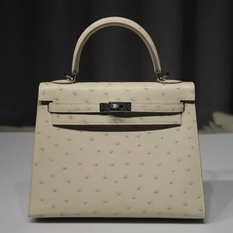 8L Beton Ostrich Sellier Kelly 25 with phw