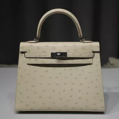 8L Beton Ostrich Sellier Kelly 25 with phw