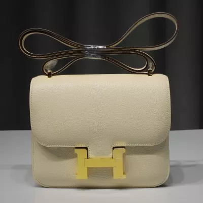 Hermes Constance 19 Mirror I2 Nata Cherve Mysore With Ghw