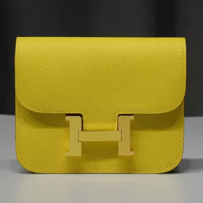 9O Jaune De NapIes Epsom Constance Slim With GHW