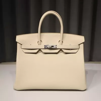 C10 Craie togo birkin 35 with PHW