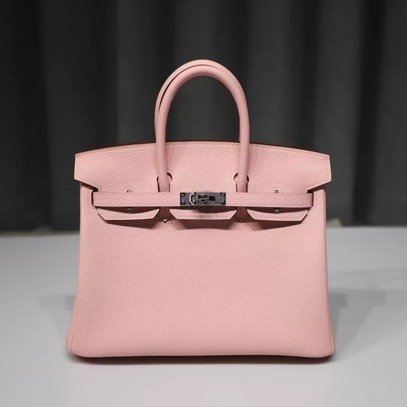 rose darling togo birkin 25 with phw