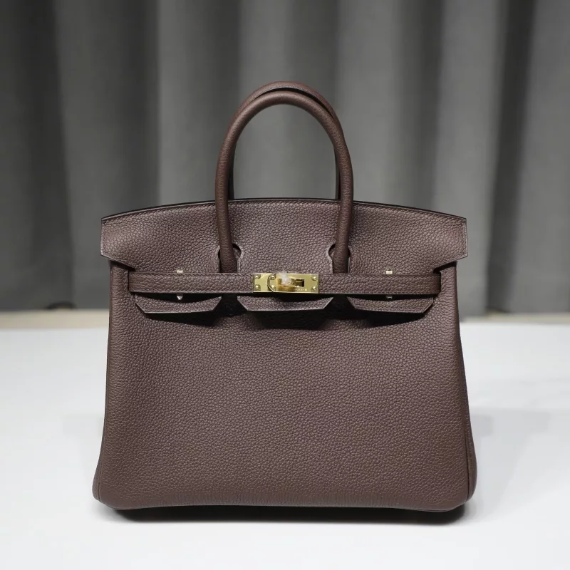47 ChocoIate Togo Birkin 25 With GHW