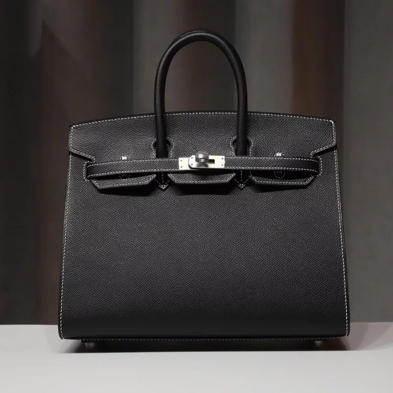 CK89 Nior & c80 gris pearl interior Epsom Birkin 25 With brushed PHW