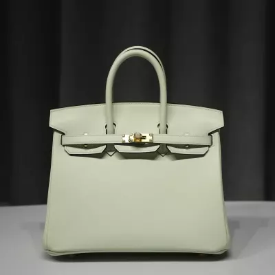 0S vert fizz & 3i vert criquet interior swift birkin 25 with GHW