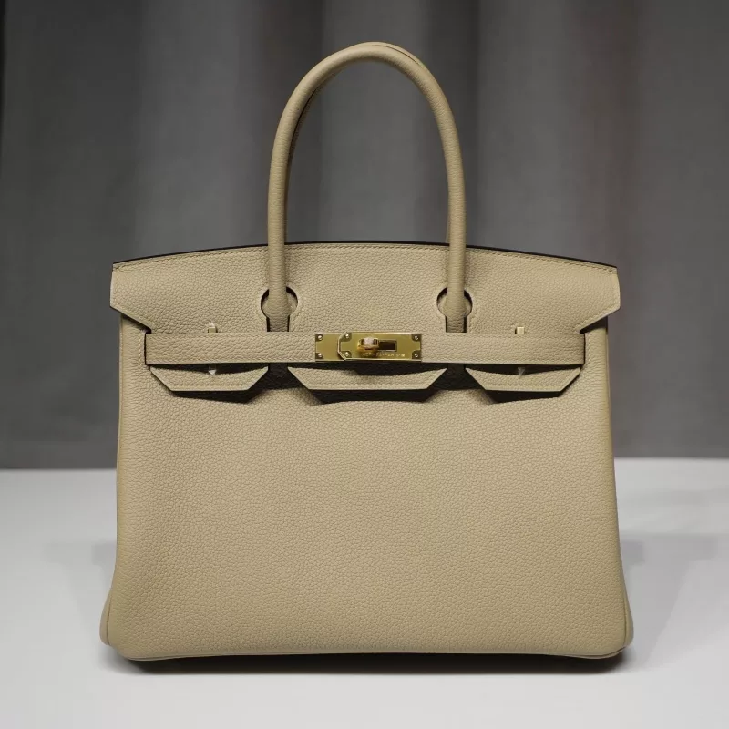 81 Gris TourtereIIe Togo Birkin 30 With GHW