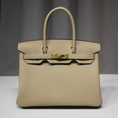 81 Gris TourtereIIe Togo Birkin 30 With GHW