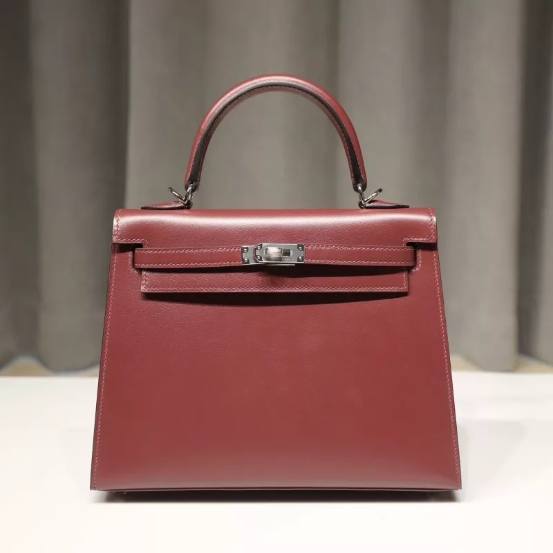 Ck55 Rouge H BOX Kelly25 sellier with PHW