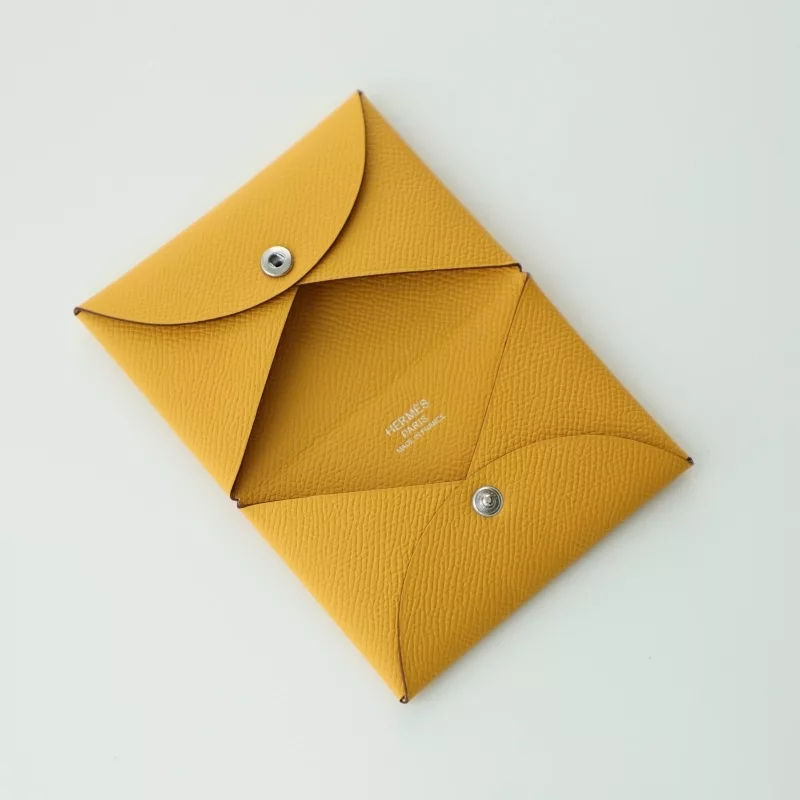 9D Jaune Amber Calvi Epsom With Phw