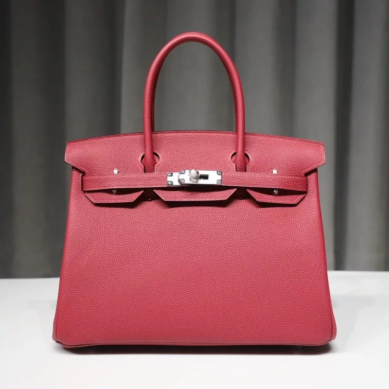 K1 Rouge Grenat Togo Birkin 30 With Phw