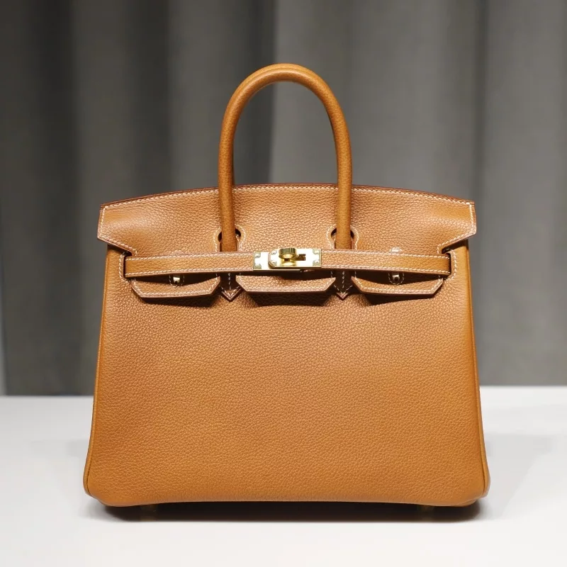 C37 GOLD Barenia Faubourg Birkin 25 With GHW