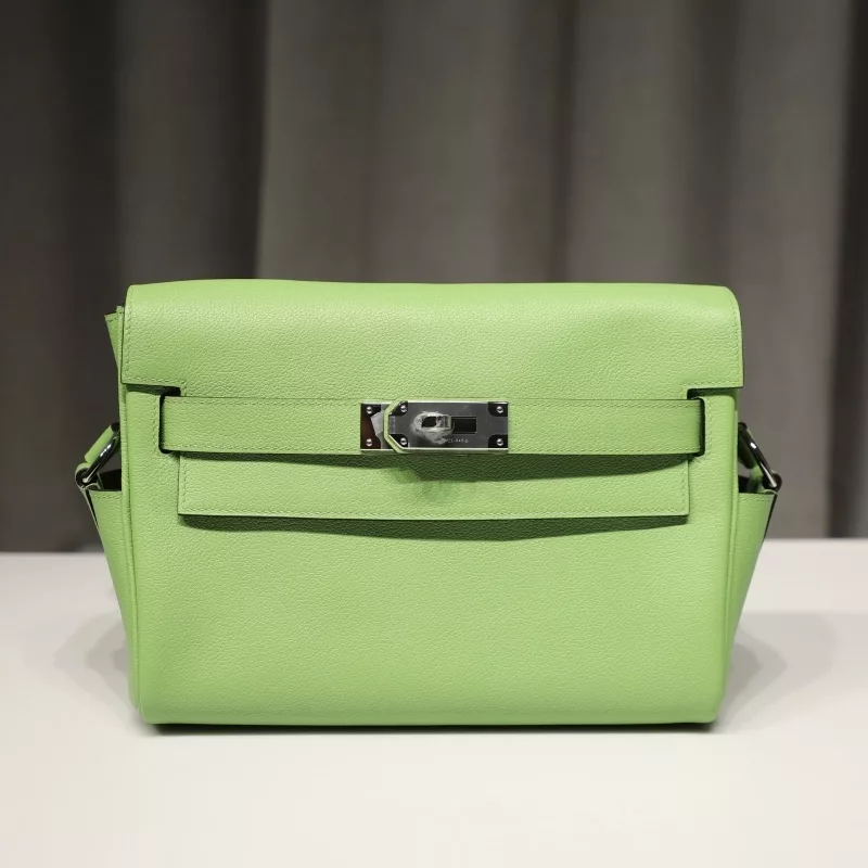 3i vert criquet Kelly Messenger Evercolor With Phw