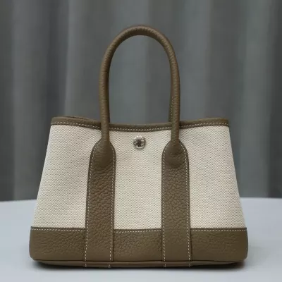 CK18 etoupe canvas Negonda Garden Party Mini With Phw