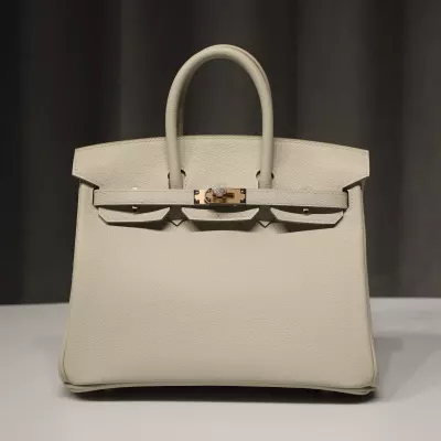 C80 Gris Pearl Evercolor Birkin 25 with RGHW