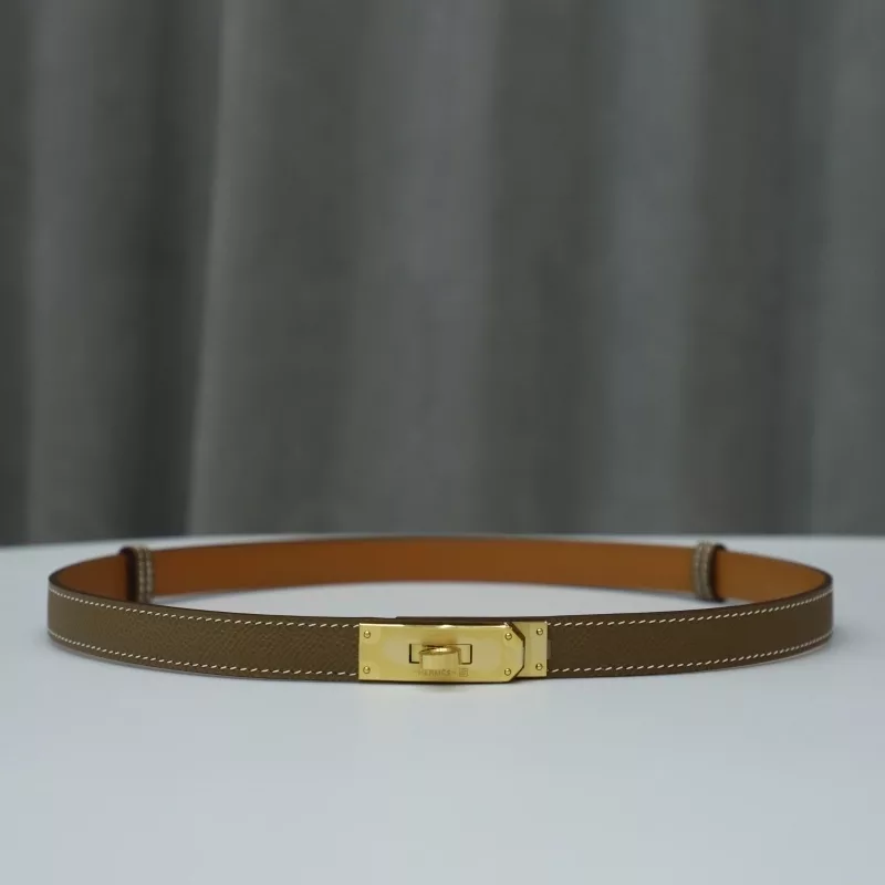 Kelly 18 Belt Etoupe Epsom GHW