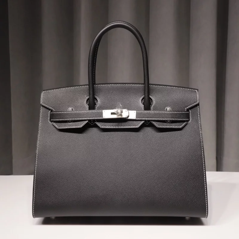 CK89 Nior & c80 gris pearl interior Epsom Birkin 30 With brushed PHW