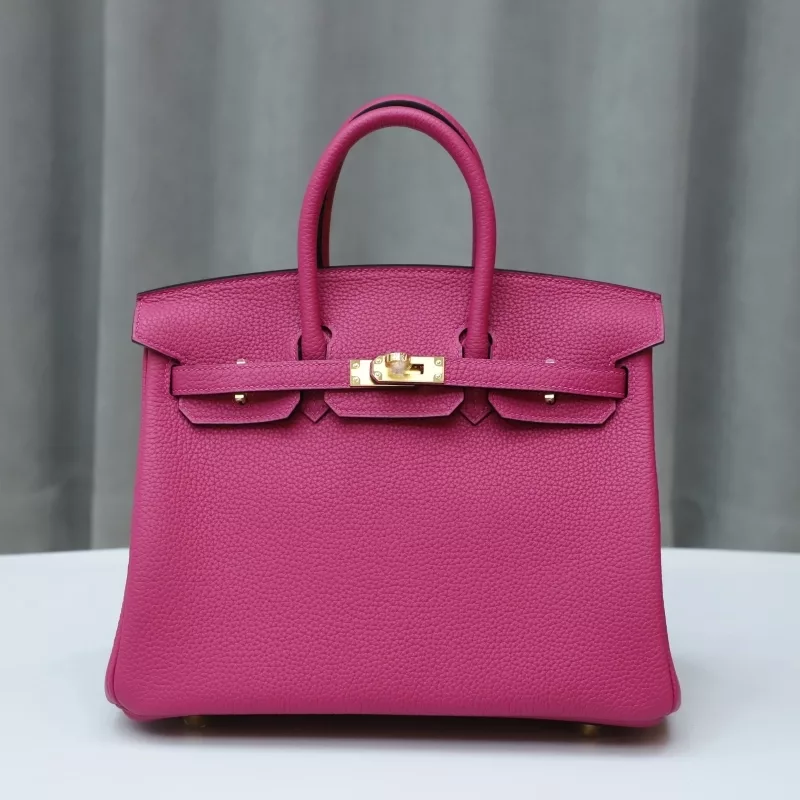 L3 Rose Pourple Togo Birkin 25 With GHW