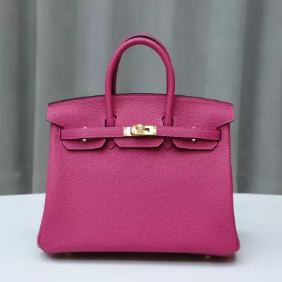L3 Rose Pourple Togo Birkin 25 With GHW