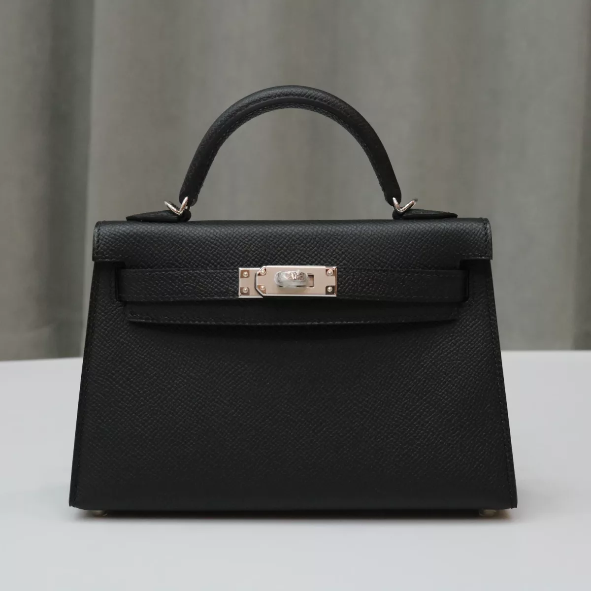CK89 Nior/Black epsom kelly mini II with PHW