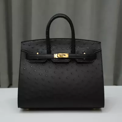 CK89 Nior ostrich sellier birkin 25 with ghw