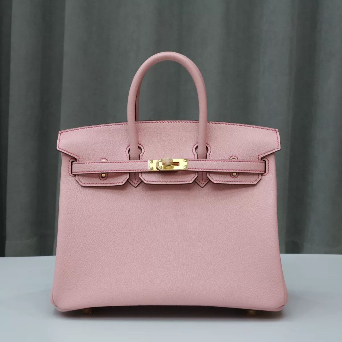 3Q Rose Sakura & E5 Rose Tyrien interior Cherve Birkin25 With GHW
