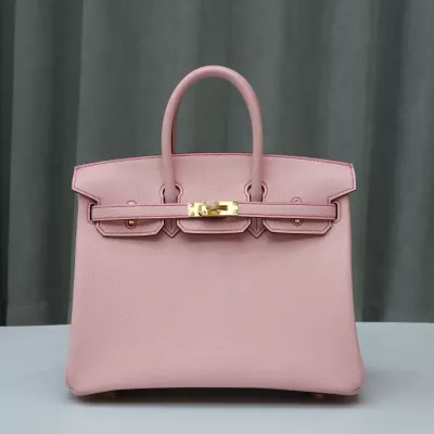 3Q Rose Sakura &amp; E5 Rose Tyrien interior Cherve Birkin25 With GHW