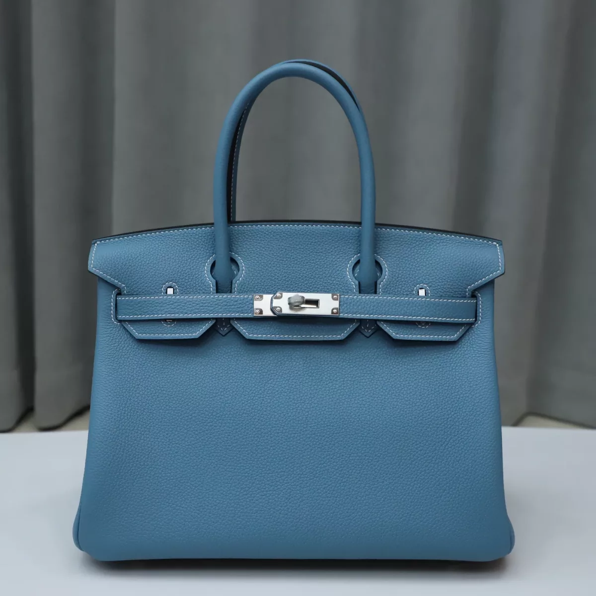 75 BIeu Jean Togo birkin 30 with PHW