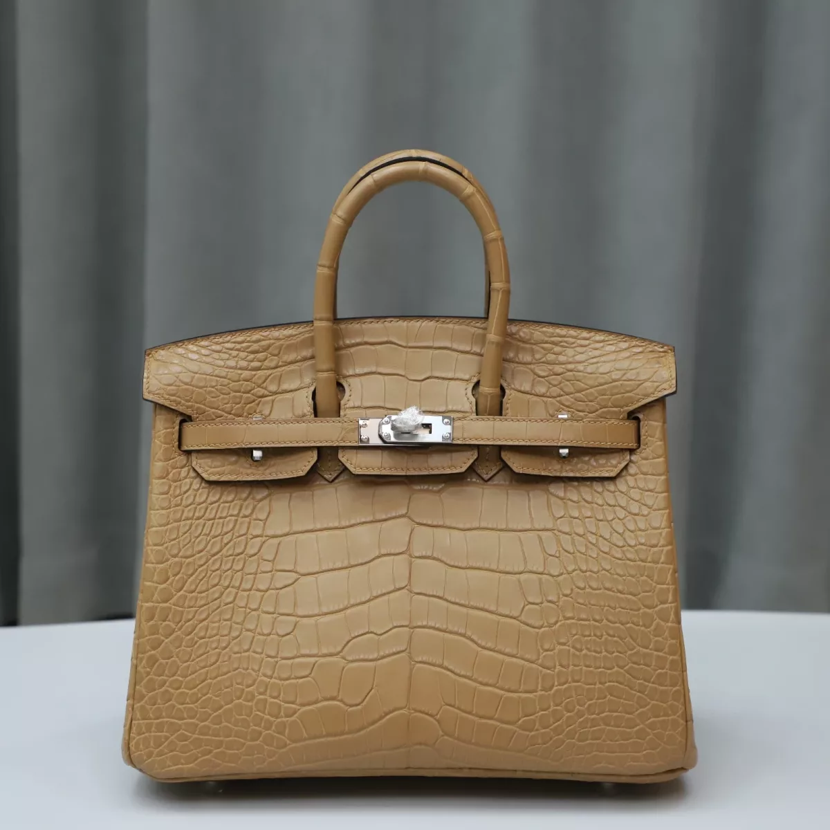 0M Chai Matt alligator Birkin25 with PHW