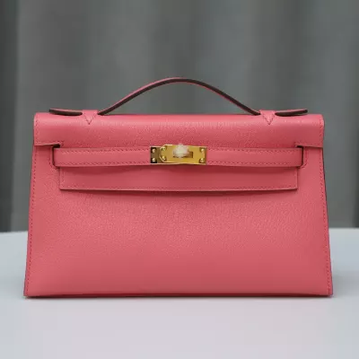 U5 Rose Lipstick cherve mysore kelly pochette with ghw