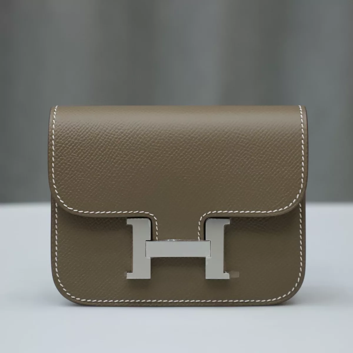 CK18 etoupe Epsom Constance Slim With PHW