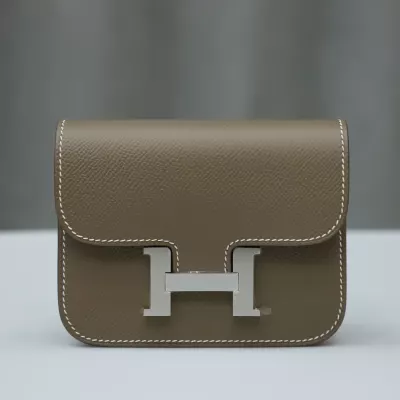 CK18 etoupe Epsom Constance Slim With PHW