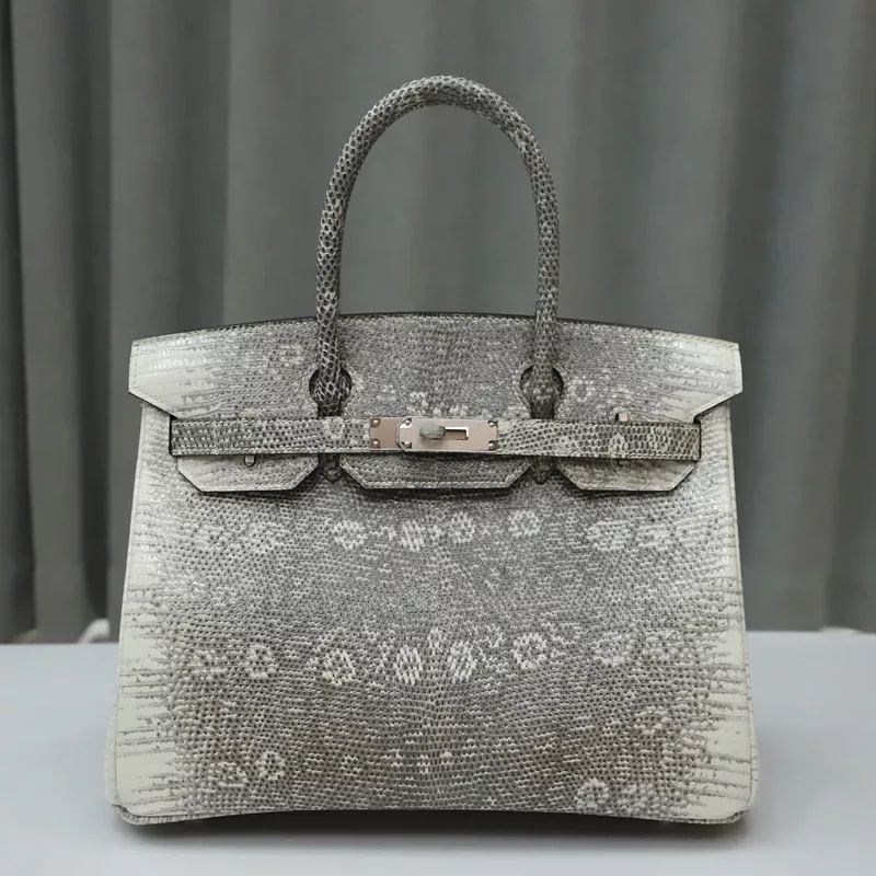 ombre lizard birkin 30 phw