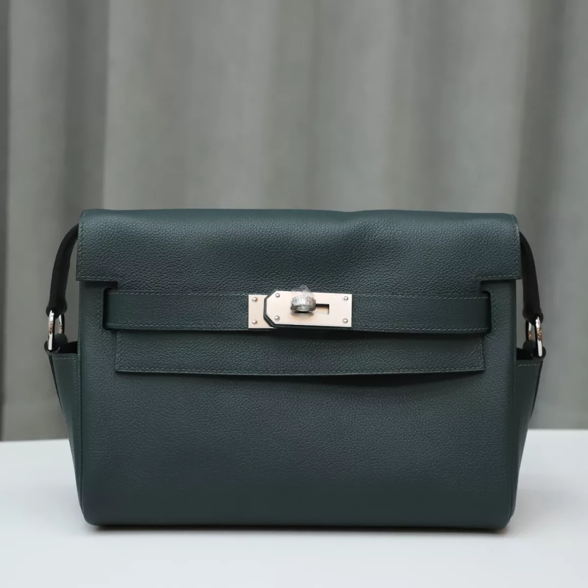 6O Vert Cypres Kelly Messenger Evercolor With PHW