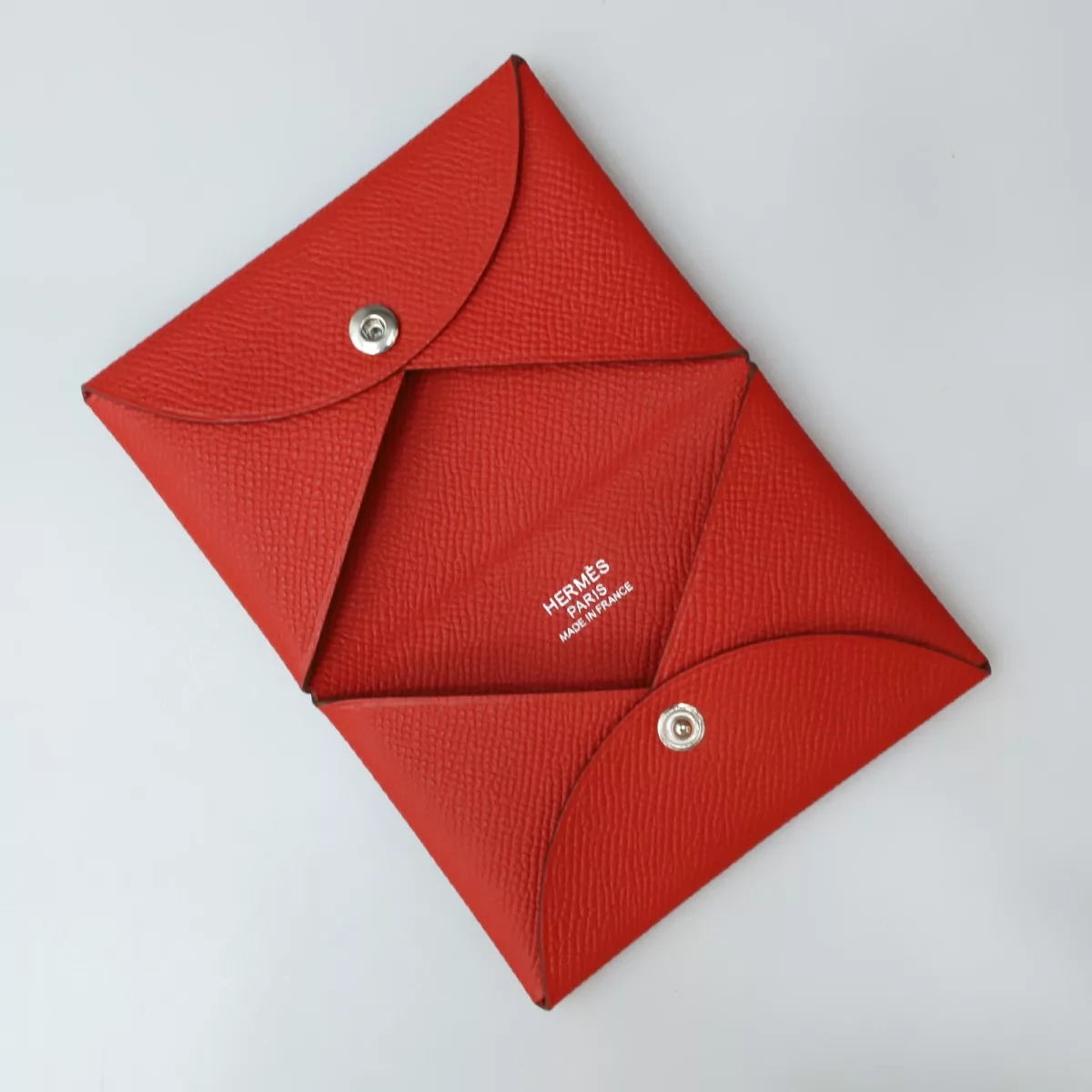 S3 Rouge Coeur Epsom Calvi Card Holder With PHW
