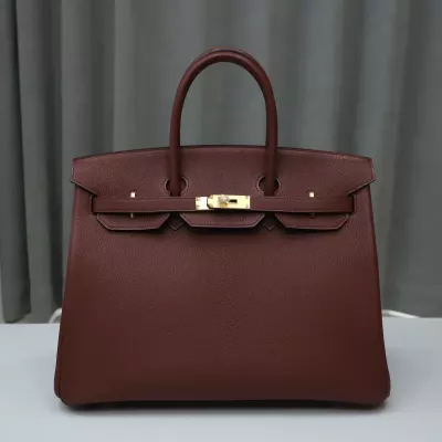 55 HRouge Cherve Mysore Birkin 35 With GHW