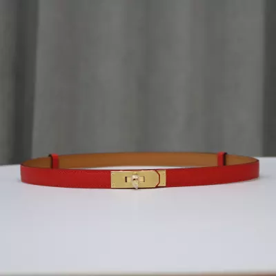 Kelly 18 Belt Rouge Coeur Epsom GHW